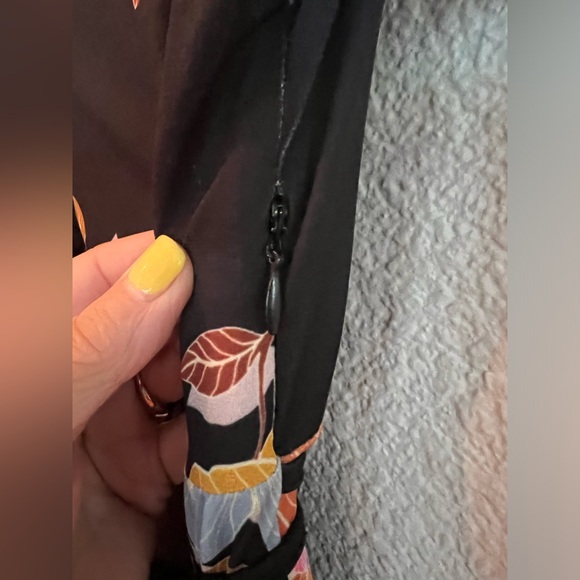 French Connection Boho Wrap Dress Size 8 - Picture 4 of 7